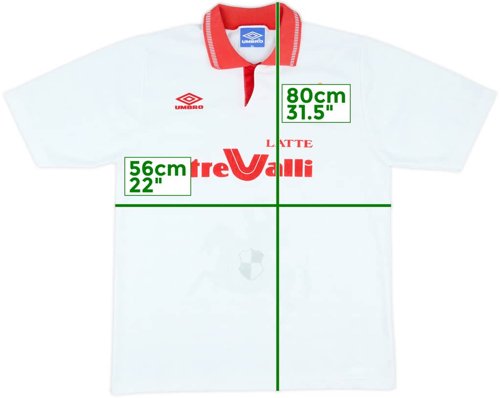 1995-96 Ancona Away Shirt - 9/10 - (XL)