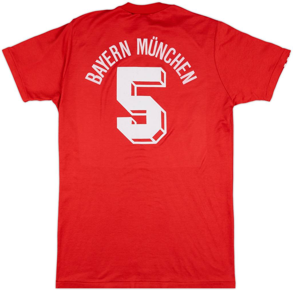 1989-91 Bayern Munich Home Shirt #5 - 8/10 - (L)
