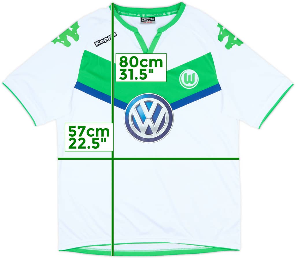 2015-16 Wolfsburg Home Shirt - 9/10 - (XL)