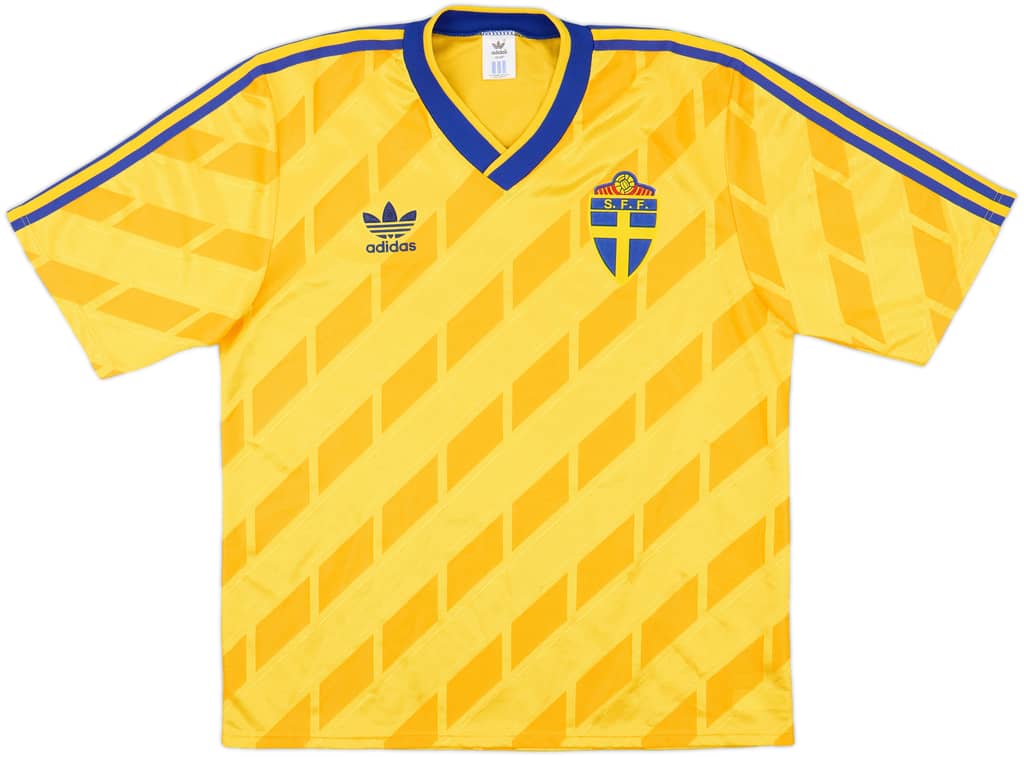 1988-91 Sweden Home Shirt - 9/10 - (L)