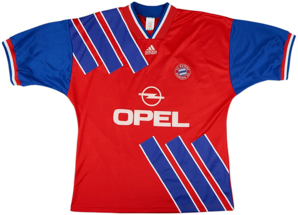1993-95 Bayern Munich Home Shirt - 8/10 - (XL)