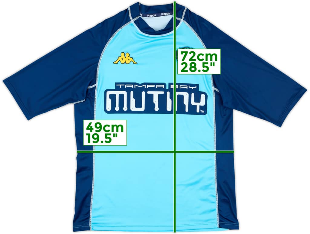 2001 Tampa Bay Mutiny Home Shirt - 9/10 - (L)
