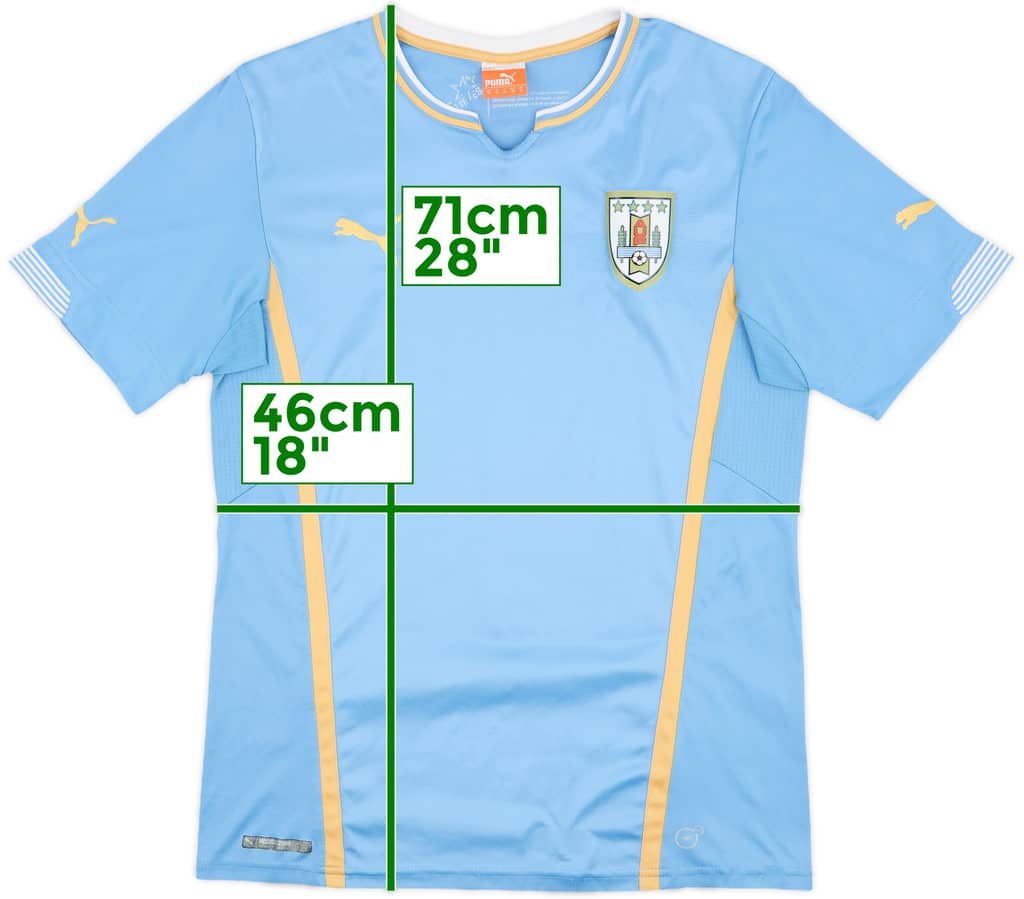 2014-15 Uruguay Home Shirt - 8/10 - (M)