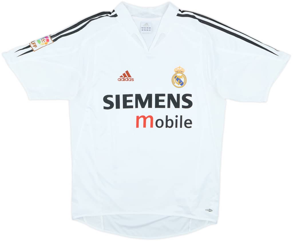 2004-05 Real Madrid Home Shirt - 5/10 - (S)
