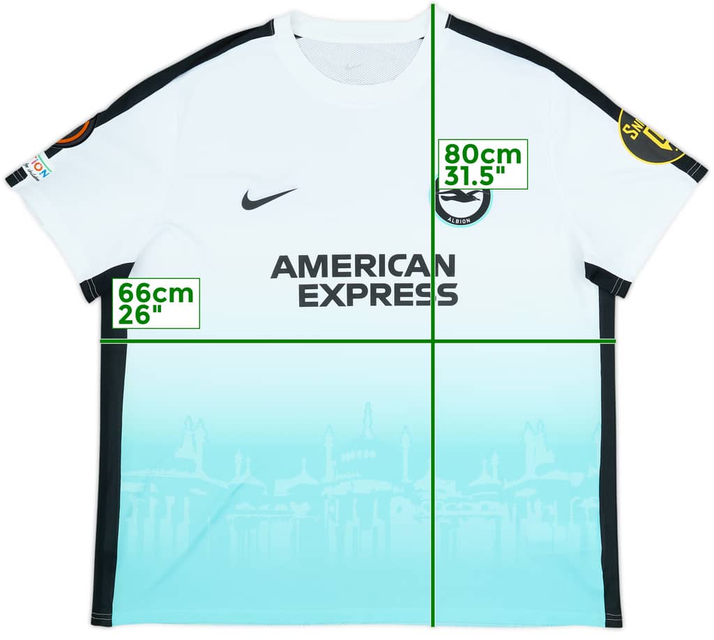 2023-24 Brighton European Away Shirt - 8/10 - (XXL)