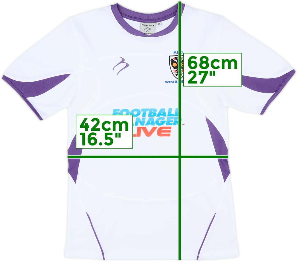 2010-11 Wimbledon Third Shirt - 9/10 - (XS)