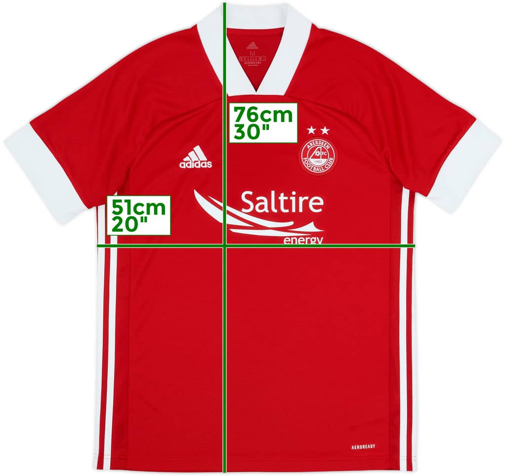 2020-21 Aberdeen Home Shirt - 8/10 - (M)