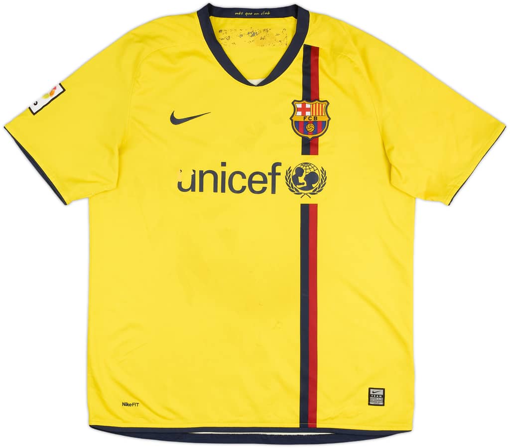 2008-10 Barcelona Away Shirt - 3/10 - (L)