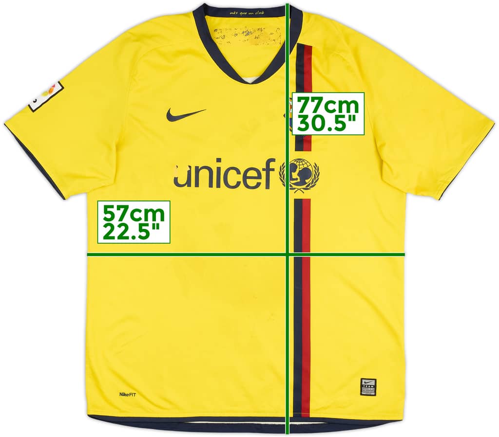 2008-10 Barcelona Away Shirt - 3/10 - (L)