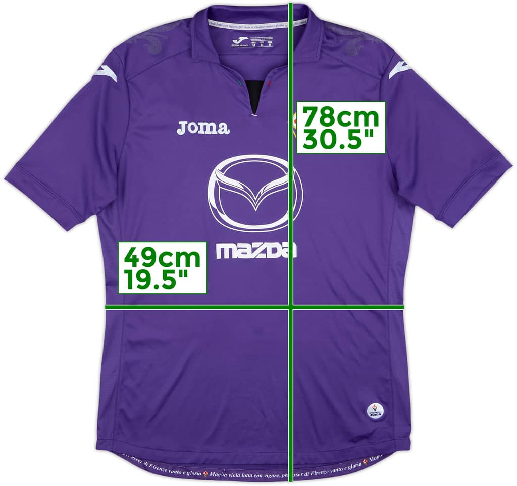 2013-14 Fiorentina Home Shirt - 5/10 - (M)