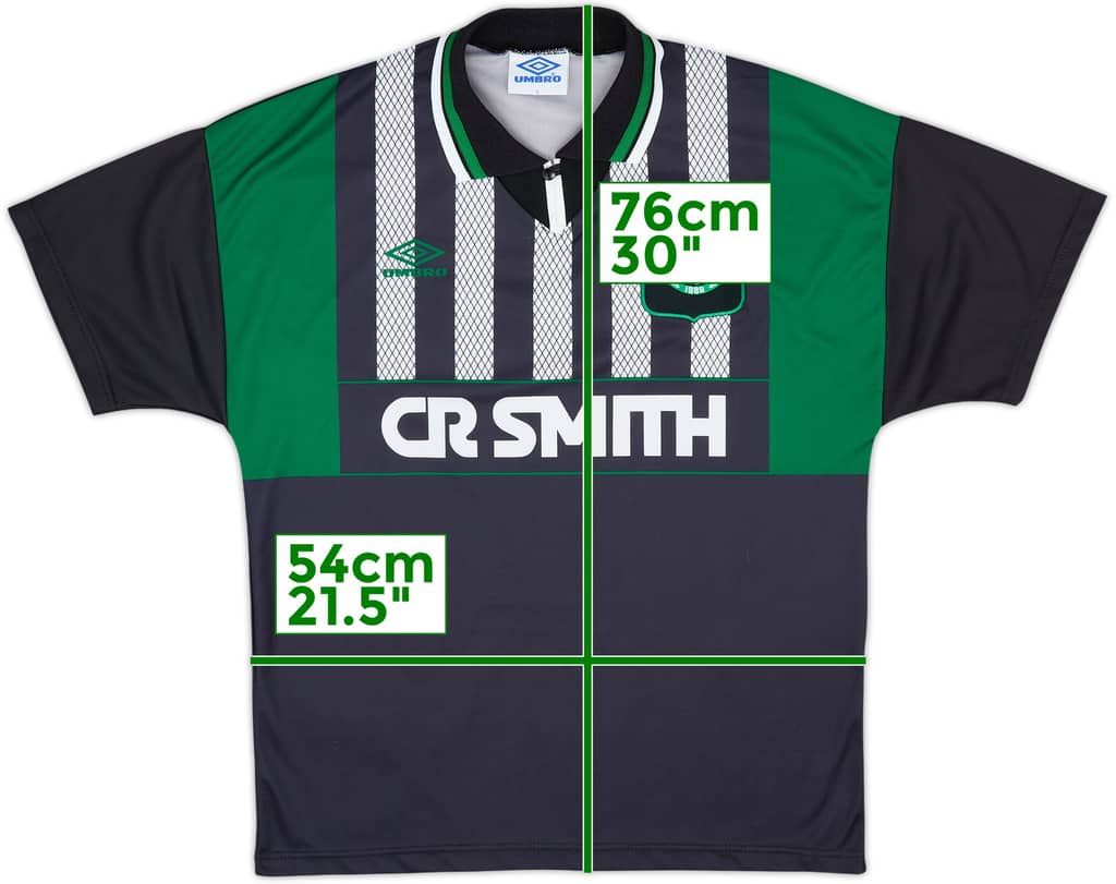 1994-96 Celtic Away Shirt - 8/10 - (L)