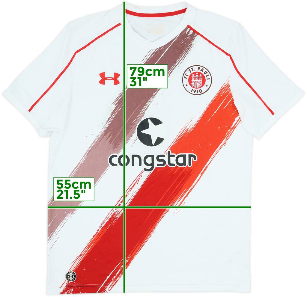 2016-17 St Pauli Away Shirt - 7/10 - (L)