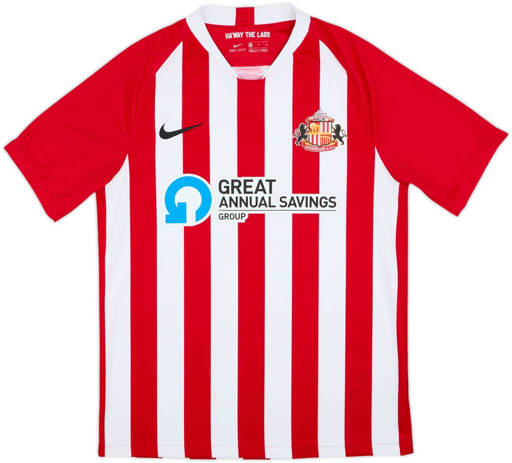2020-21 Sunderland Home Shirt - 9/10 - (M)