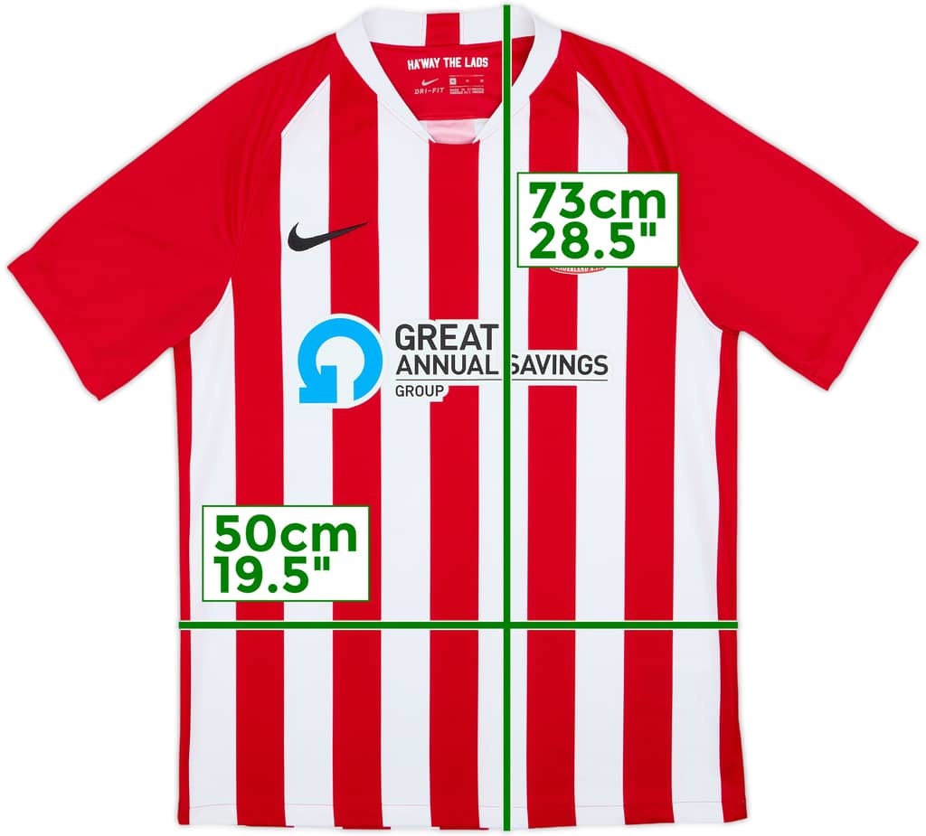 2020-21 Sunderland Home Shirt - 9/10 - (M)