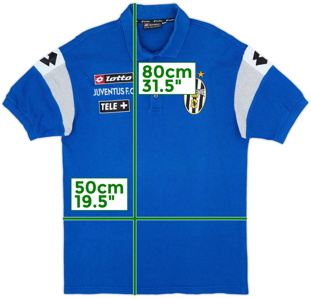 2001-02 Juventus Lotto Polo Shirt - 8/10 - (L)