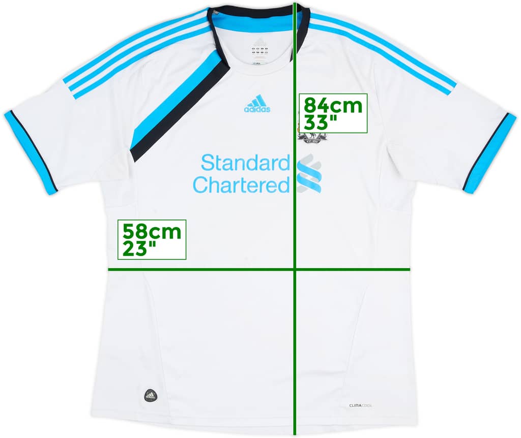 2011-12 Liverpool Camiseta Tercera - 4/10 - (XXL)