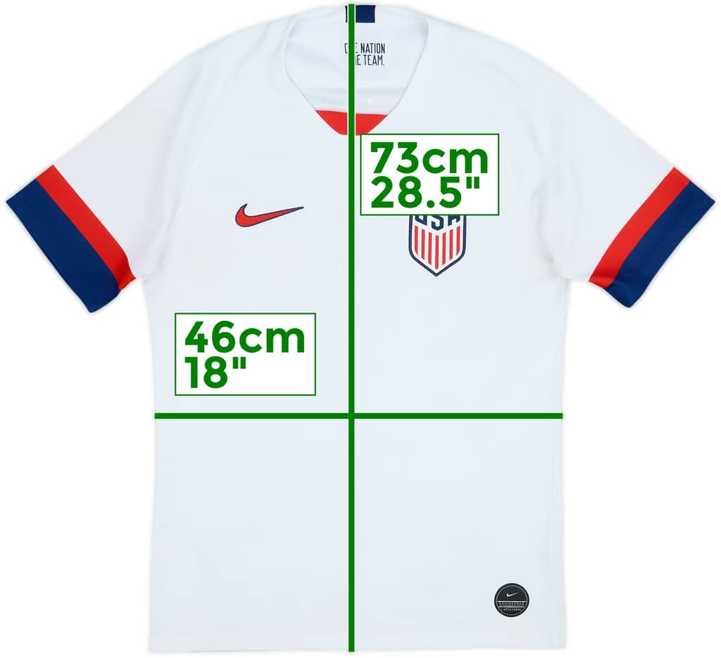 2019-20 USA Home Shirt - 6/10 - (S)