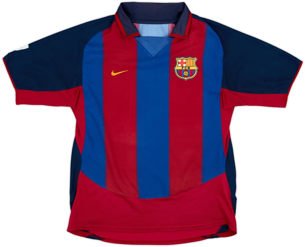 2003-04 Barcelona Home Shirt - 5/10 - (L)