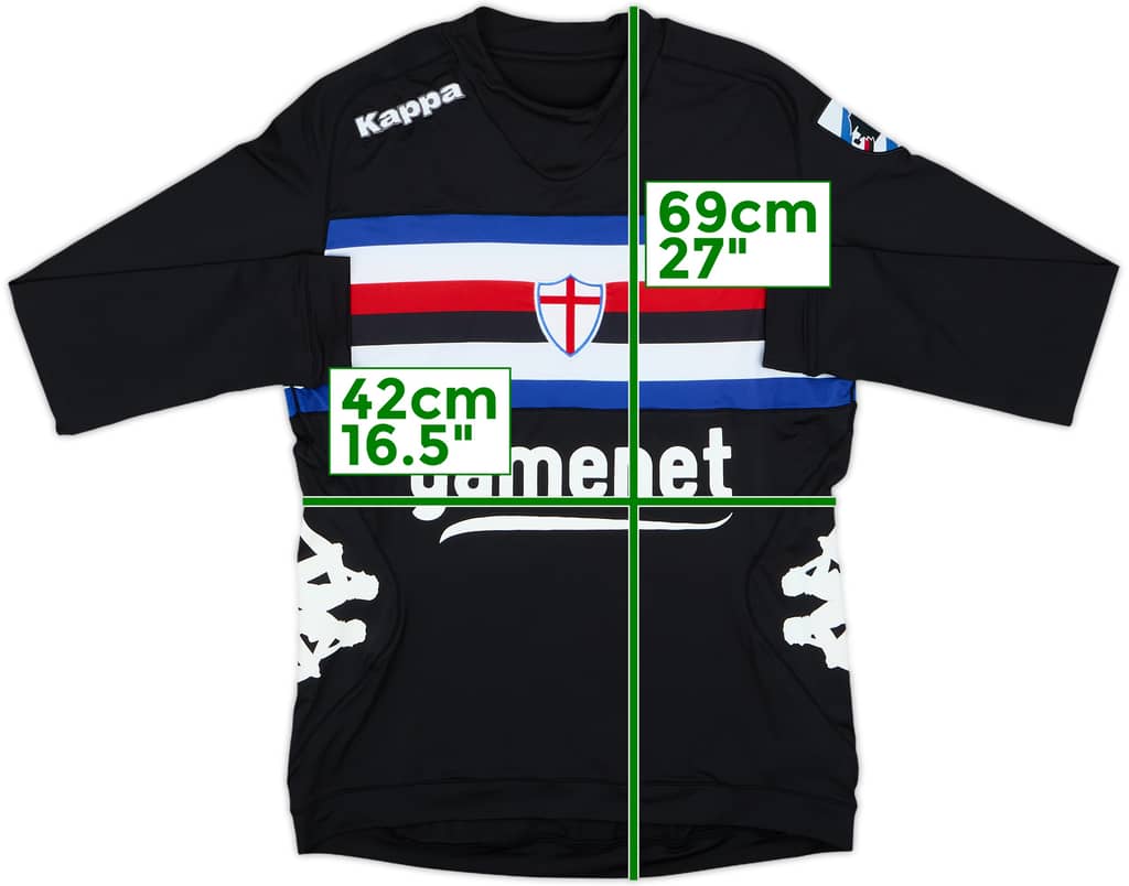 2012-13 Sampdoria Third Shirt - 8/10 - (13-14 Years)