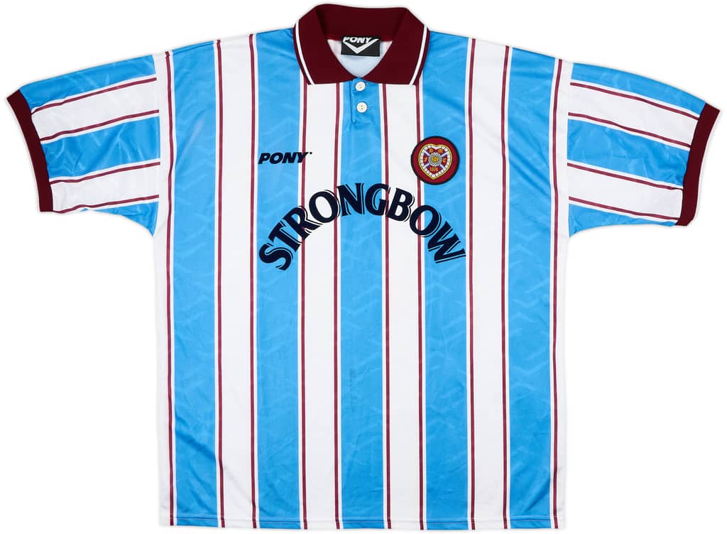 1995-96 Hearts Away Shirt - 7/10 - (XL)