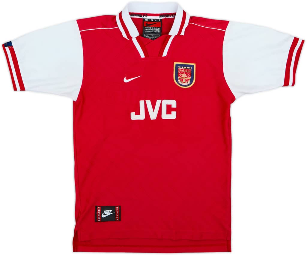 1996-98 Arsenal Home Shirt - 8/10 - (12-13 Years)