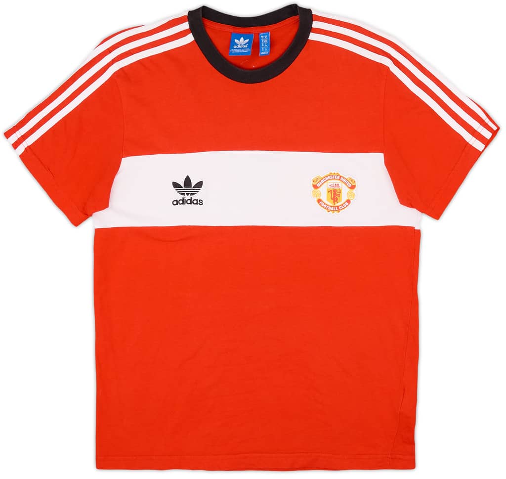 2015-16 Manchester United adidas Originals Cotton Tee - 8/10 - (M)