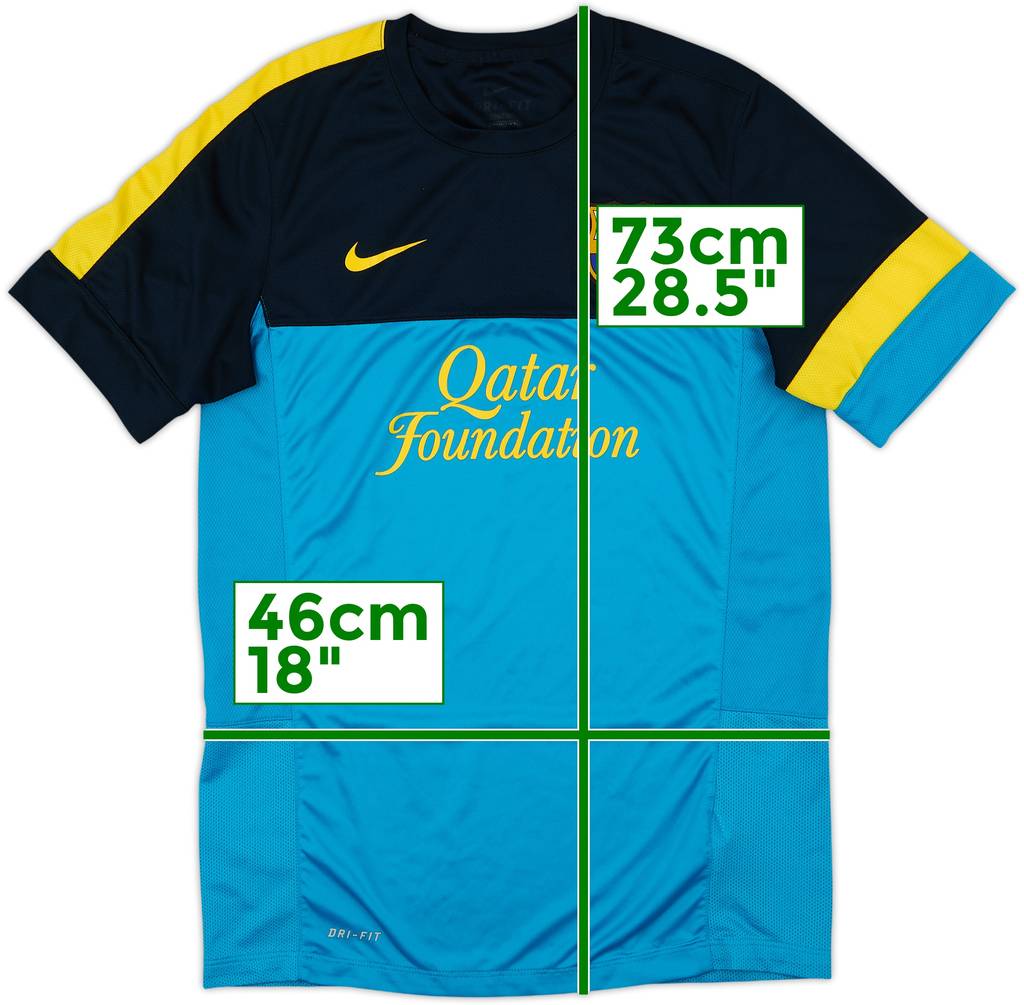 2012-13 Barcelona Nike Training Shirt - 6/10 - (M)