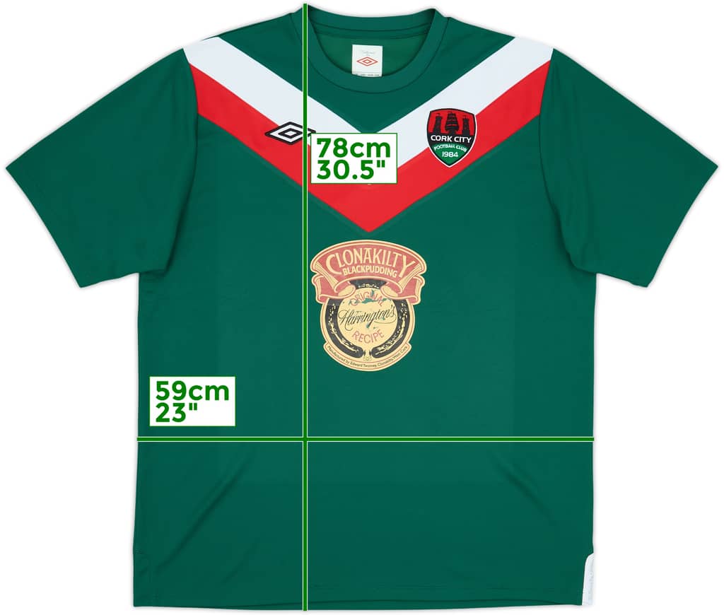 2012-13 Cork City Home Shirt - 5/10 - (XL)