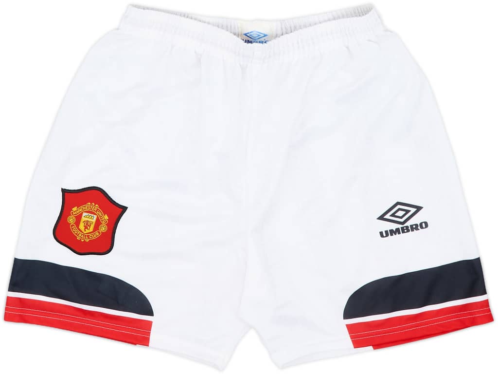 1994-96 Manchester United Home Shorts - 10/10 - (S)