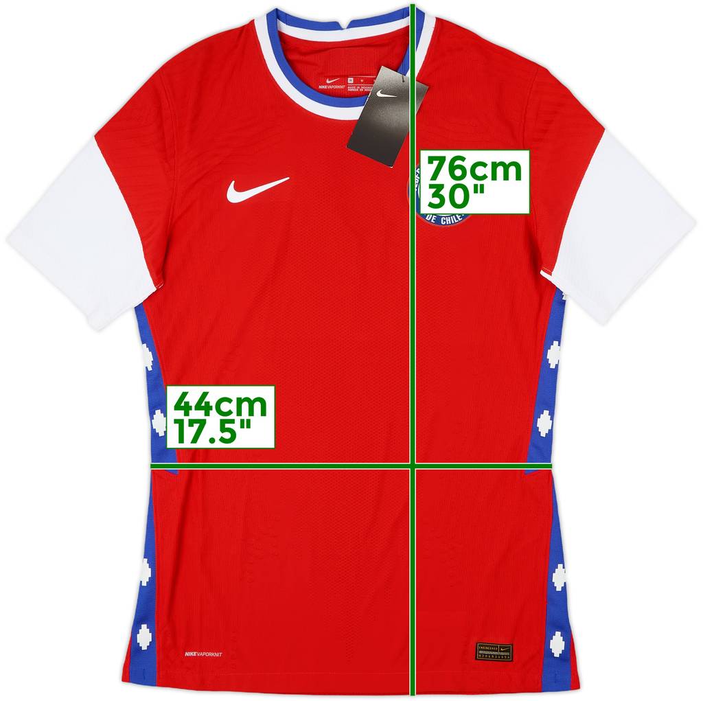 2020-21 Chile Authentic Home Shirt (M)