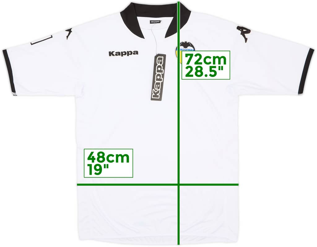 2009-10 Valencia Home Shirt (M)