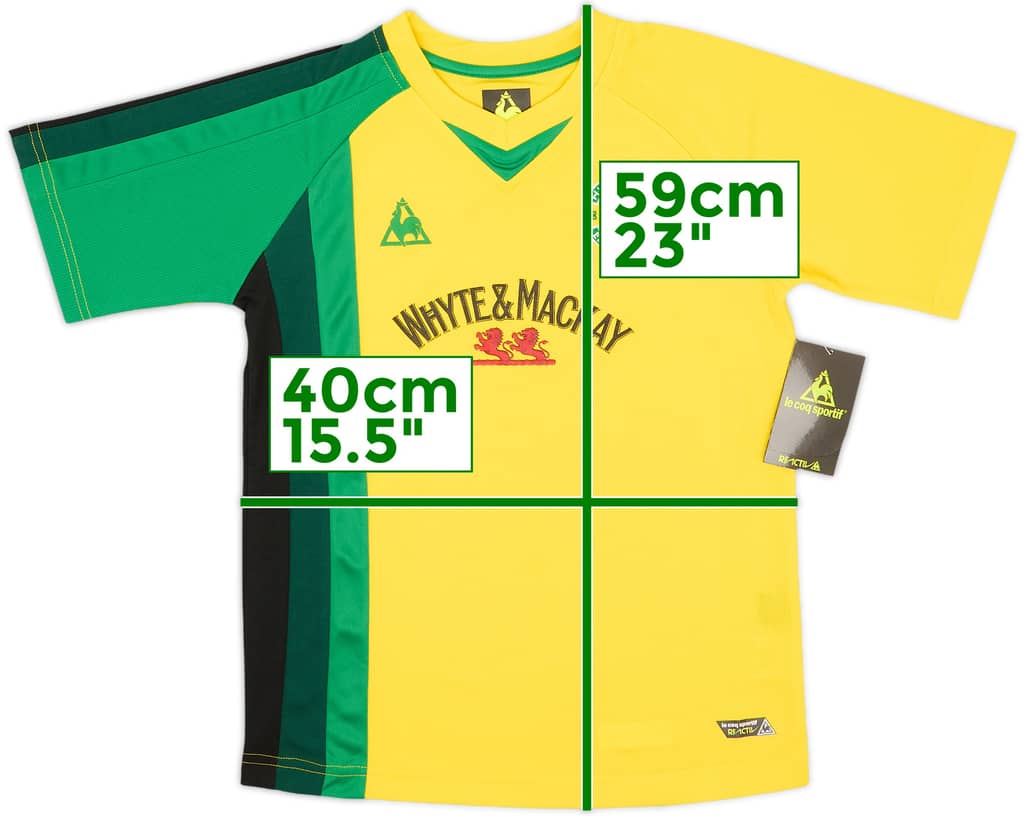 2008-09 Hibernian Away Shirt (L.Boys)