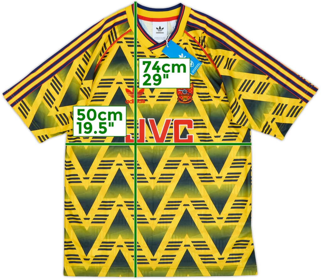 1991-93 Arsenal adidas Reissue Away Shirt (L)