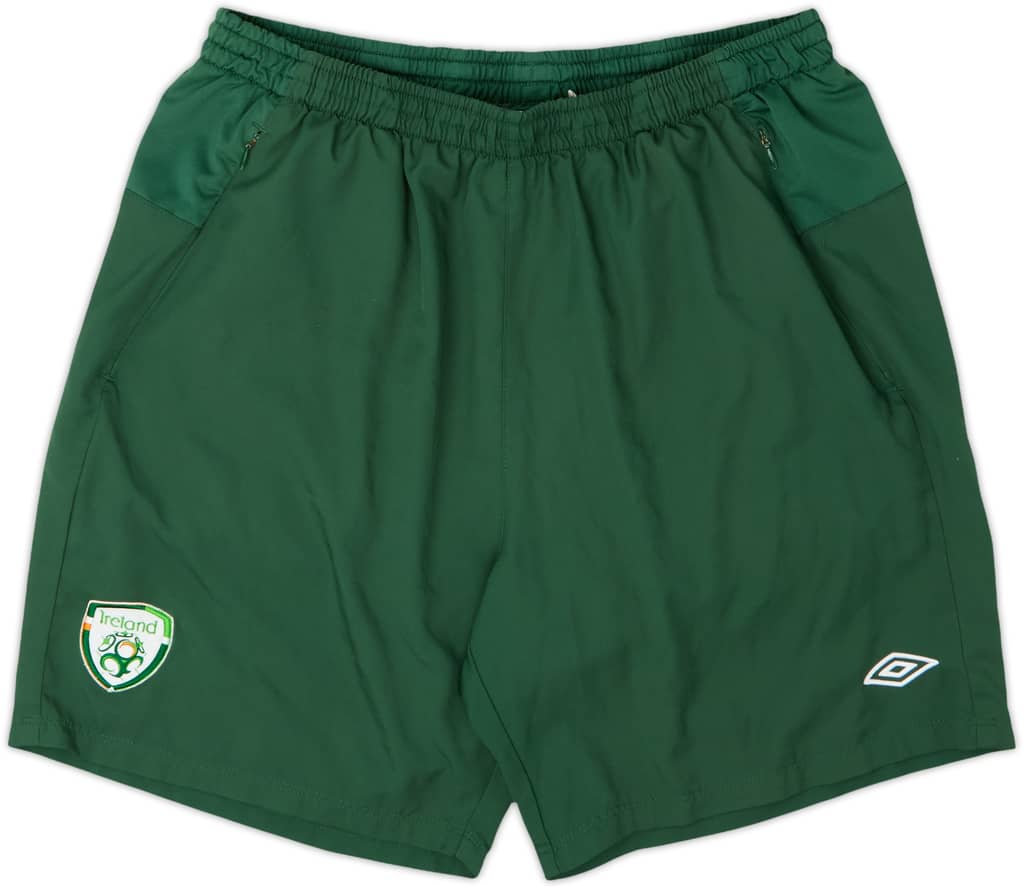 2012-13 Ireland Umbro Training Shorts - 8/10 - (XL)