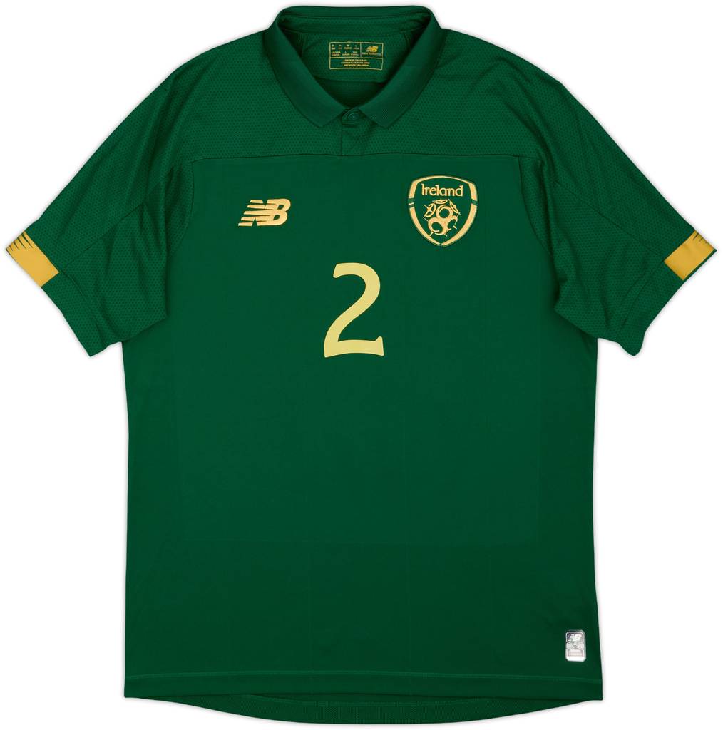 2020-21 Ireland Home Shirt Coleman #2 - 10/10 - (M)