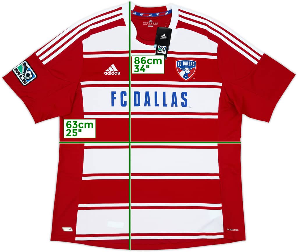 2012-14 FC Dallas Home Shirt (XXL)