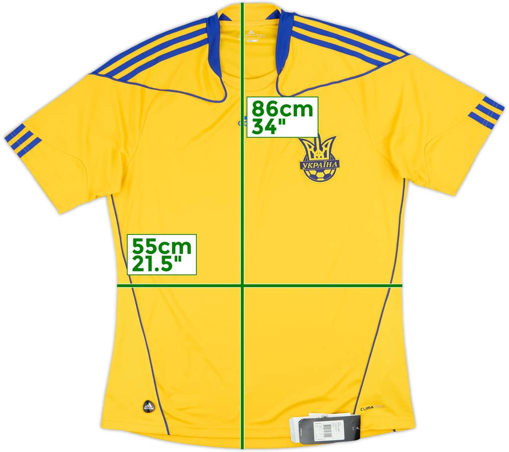 2010-12 Ukraine Home Shirt (L)