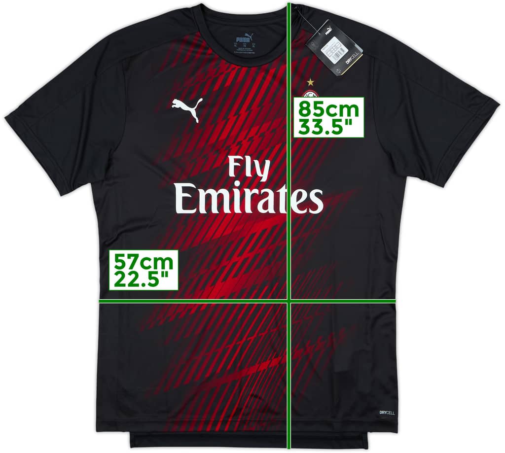 2019-20 AC Milan Puma Training Shirt (XL)