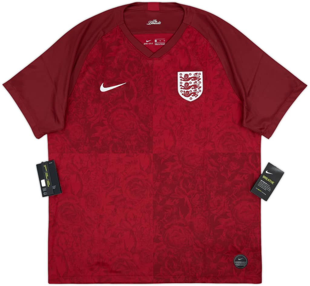 2019 England Lionesses Away Shirt (Men's XL)
