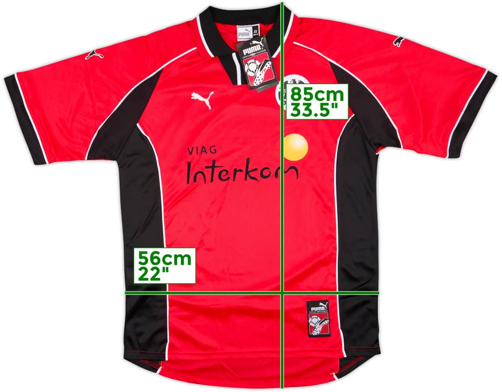 1998-00 Eintracht Frankfurt Home Shirt (XL)