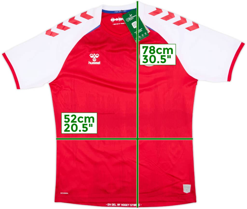 2020-21 Denmark Home Shirt (XL)