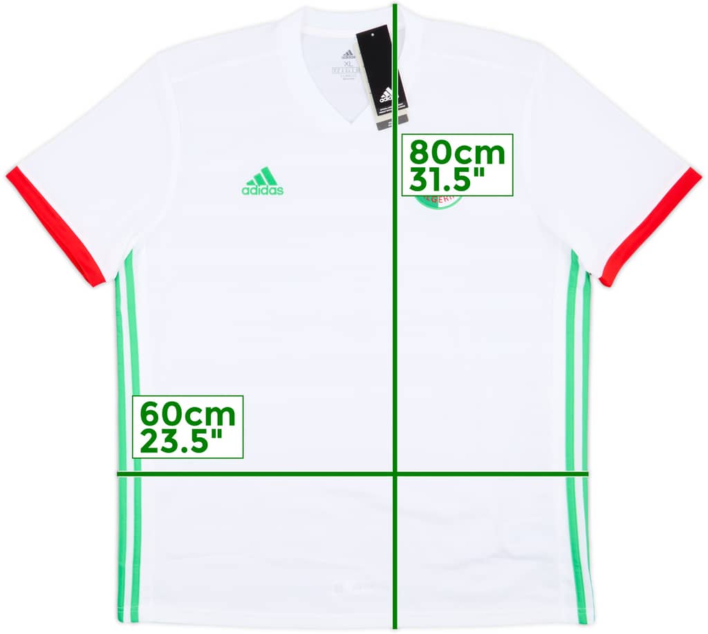 2018 Algeria Home Shirt (XL)