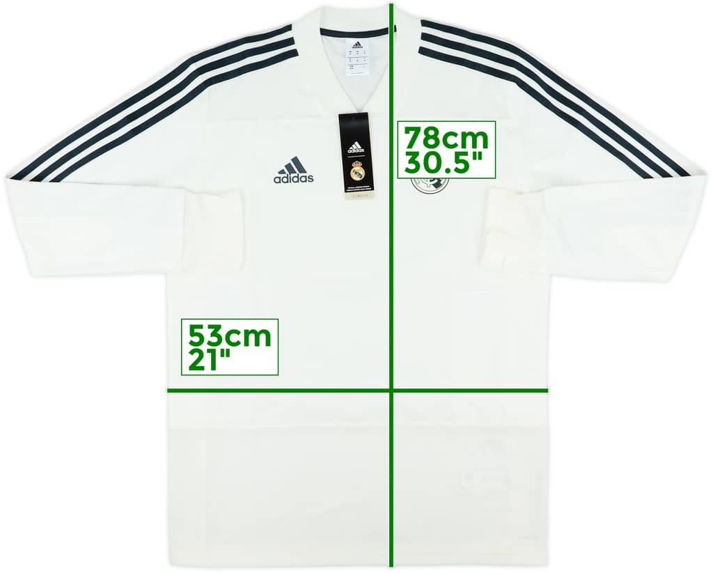 2018-19 Real Madrid adidas Drill Top (M)