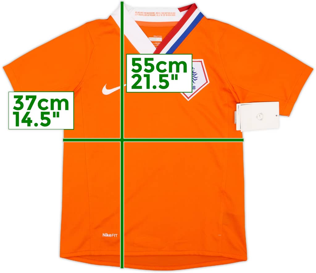 2008-10 Netherlands Home Shirt (6-8 Years)