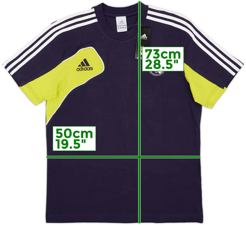2012-13 Real Madrid adidas Cotton Tee (M/L)