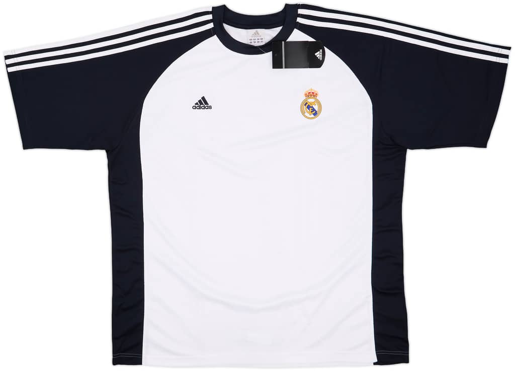 2003-04 Real Madrid Basketball adidas Training Shirt (XL)