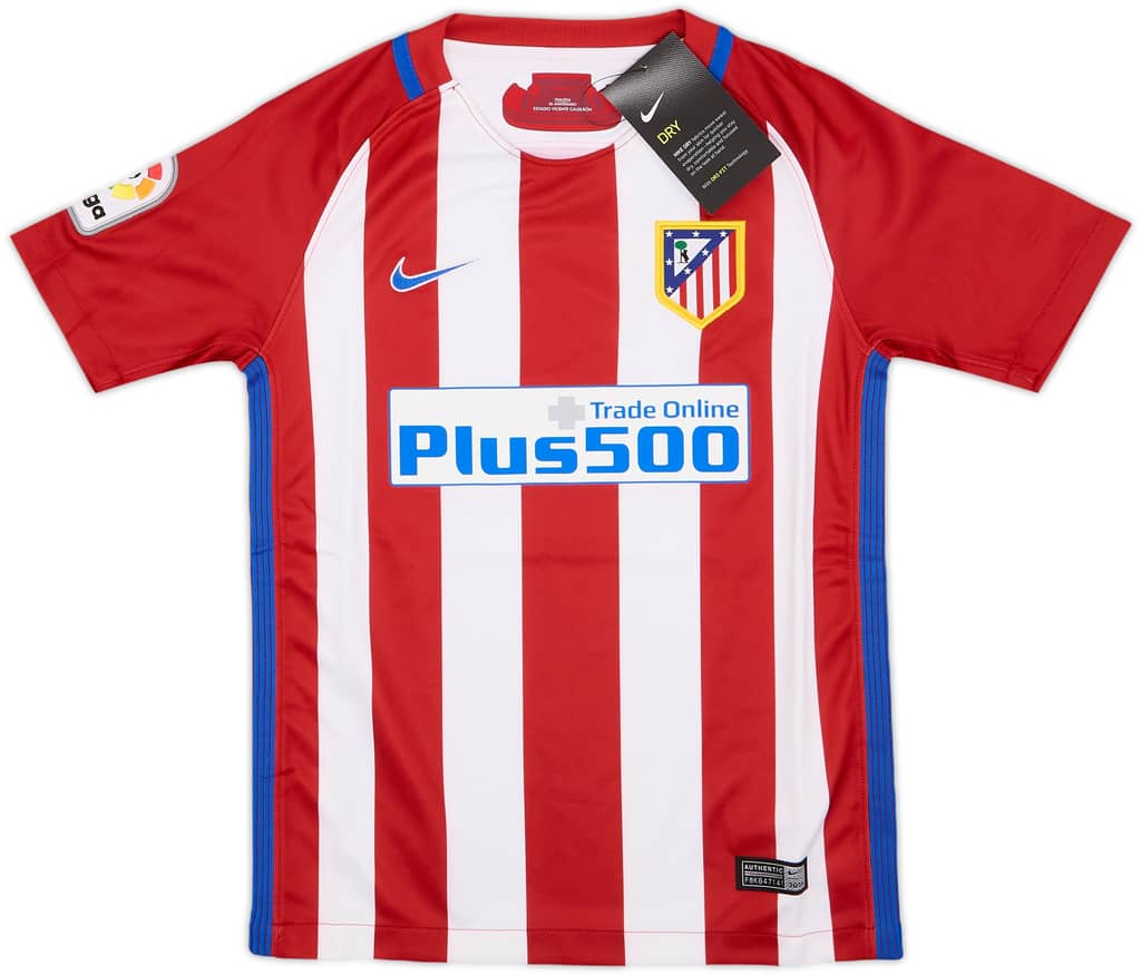 2016-17 Atletico Madrid Home Shirt (S.Boys)