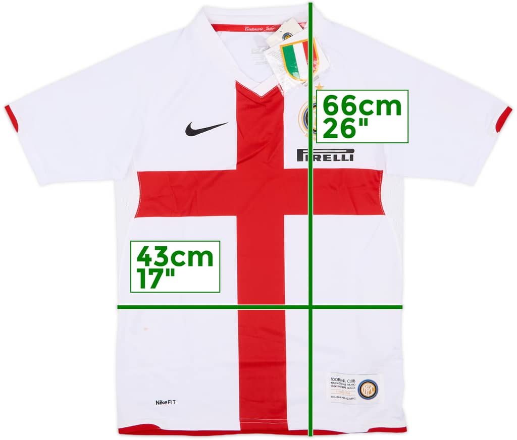 2007-08 Inter Milan Centenary Away Shirt (L.Boys)