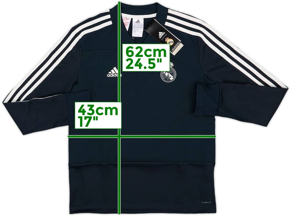 2018-19 Real Madrid adidas Training Top (M.Boys)