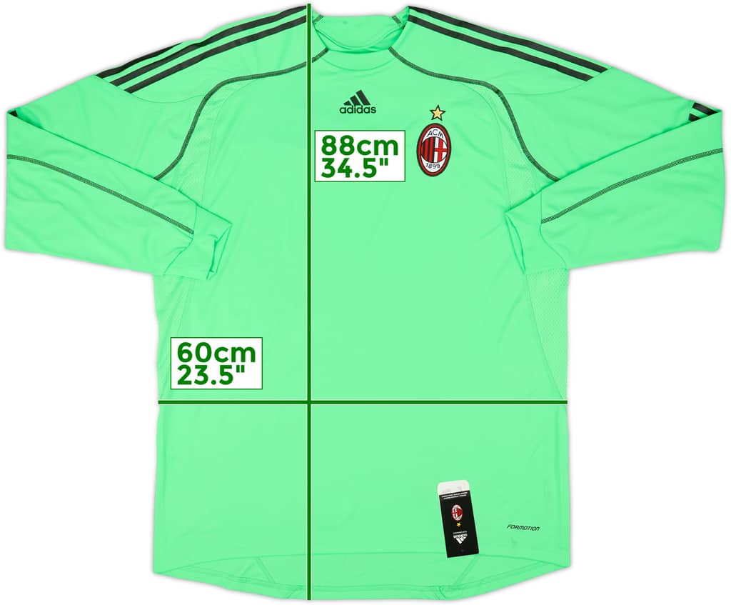 2009-10 AC Milan Player Issue GK Shirt (XL)